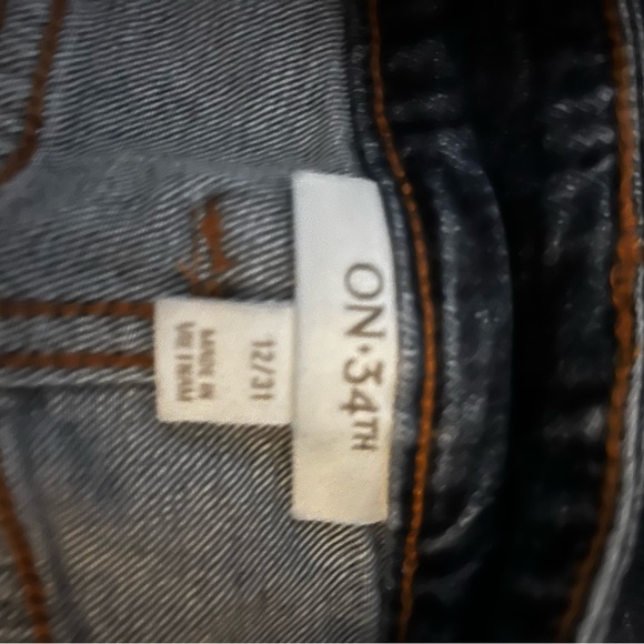 NWT- On 34th St. - Jeans Size 12 -Women's - Picture 4 of 6